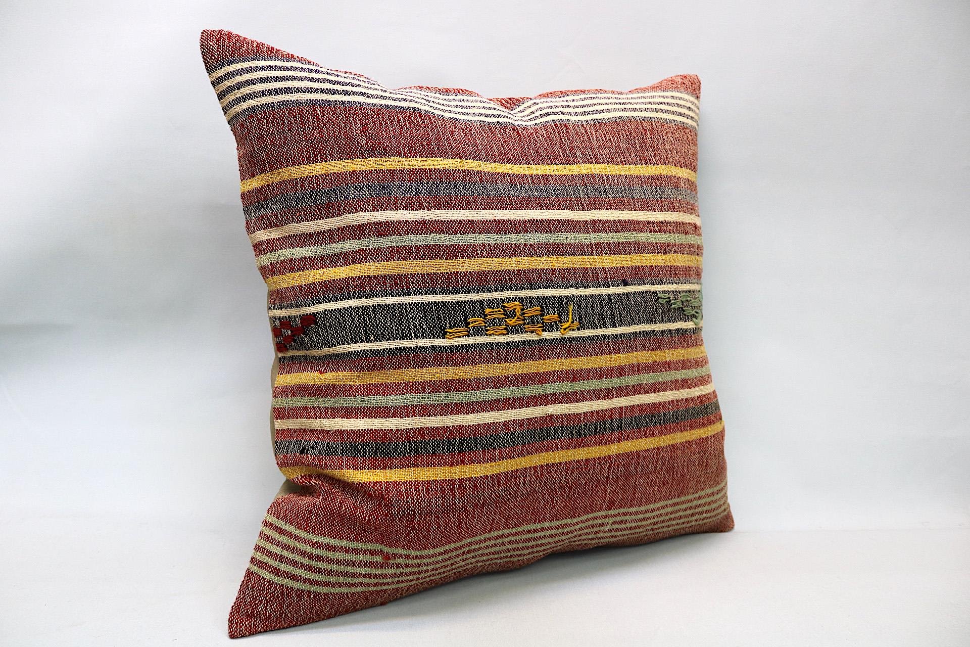 16x24 inches (40x60 cm) Kilim Pillow | KILIM WHOLESALE - Vintage Handmade Pillows - Vintage Handmade Kilim Rugs - It is 100% wool. Artistic and historical rugs. Old handwoven rugs. - Online hand woven rugs and kilim cushions sales. Shipping to a