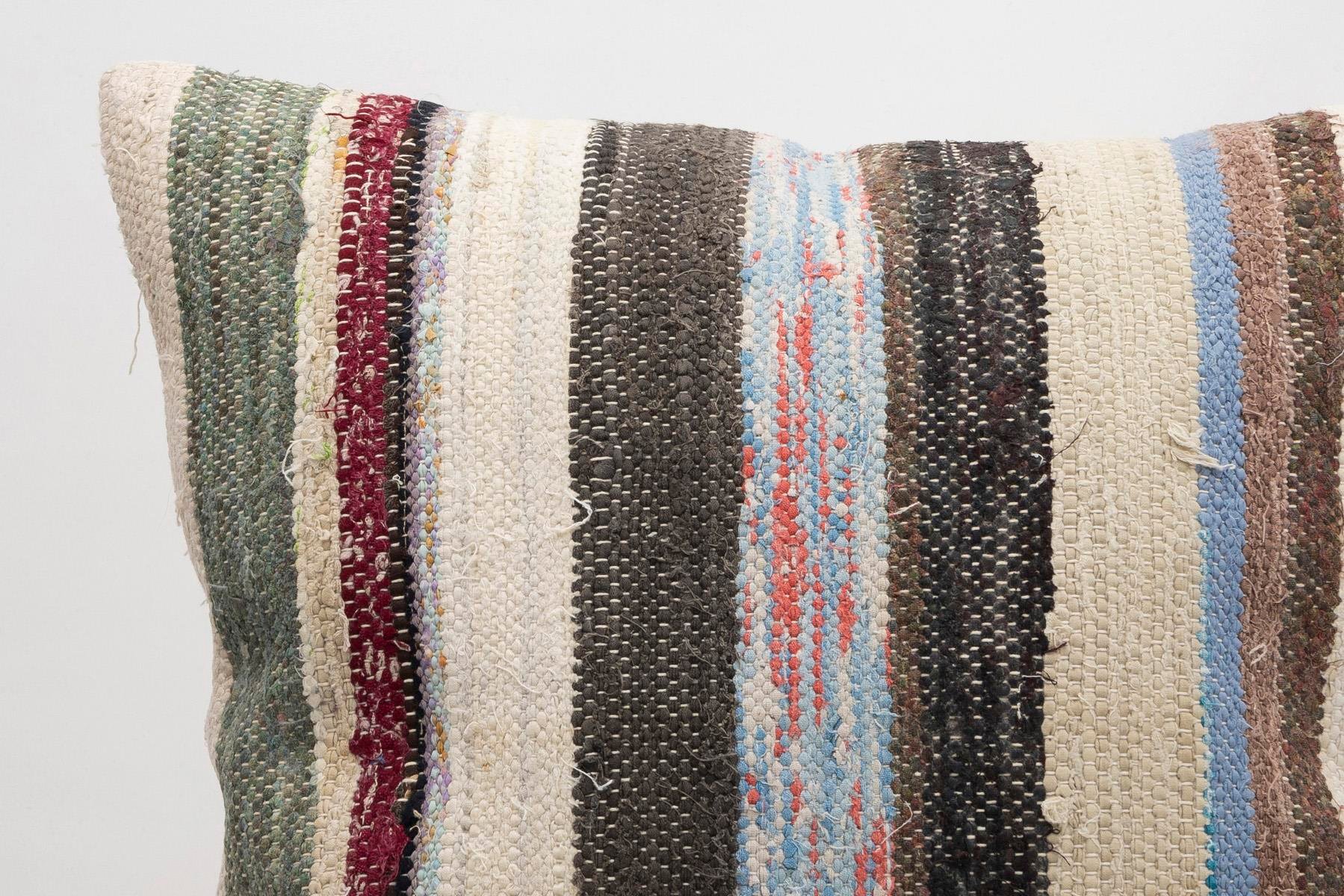 16x24 inches (40x60 cm) Kilim Pillow | KILIM WHOLESALE - Vintage Handmade Pillows - Vintage Handmade Kilim Rugs - It is 100% wool. Artistic and historical rugs. Old handwoven rugs. - Online hand woven rugs and kilim cushions sales. Shipping to a