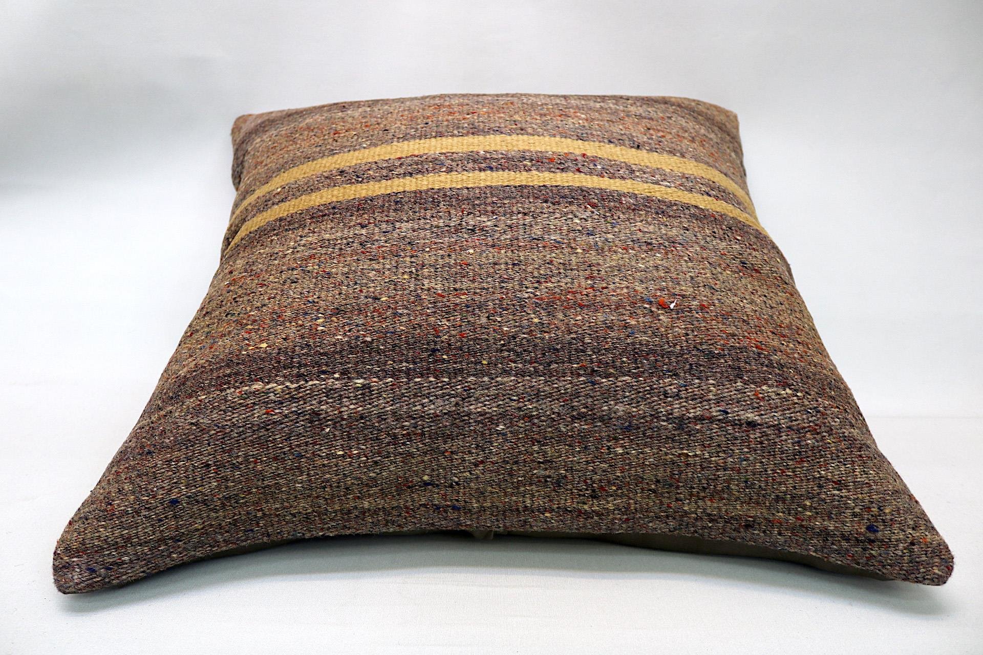 16x24 inches (40x60 cm) Kilim Pillow | KILIM WHOLESALE - Vintage Handmade Pillows - Vintage Handmade Kilim Rugs - It is 100% wool. Artistic and historical rugs. Old handwoven rugs. - Online hand woven rugs and kilim cushions sales. Shipping to a