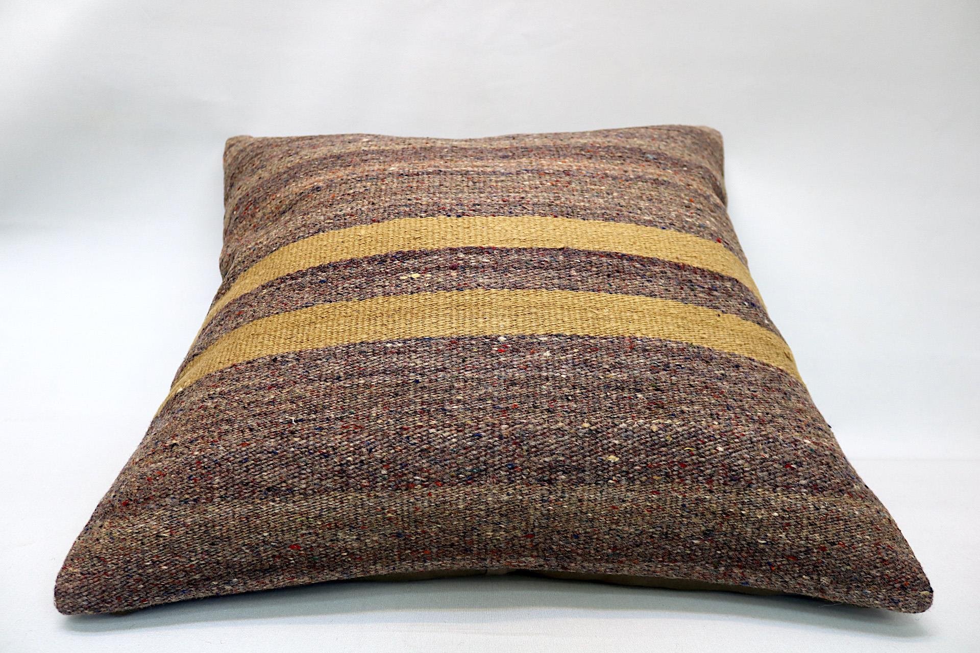 16x24 inches (40x60 cm) Kilim Pillow | KILIM WHOLESALE - Vintage Handmade Pillows - Vintage Handmade Kilim Rugs - It is 100% wool. Artistic and historical rugs. Old handwoven rugs. - Online hand woven rugs and kilim cushions sales. Shipping to a