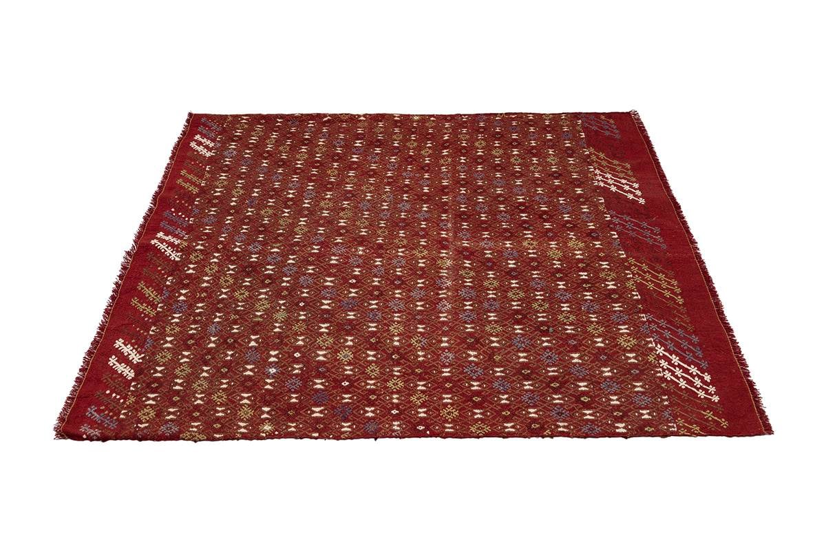 Adana Kilim Rug (3.95 x 4.38 ft)
