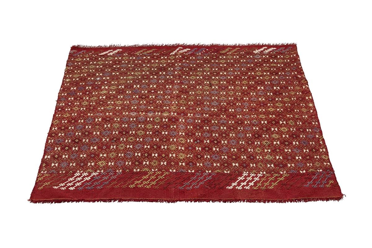 Adana Kilim Rug (3.95 x 4.38 ft)