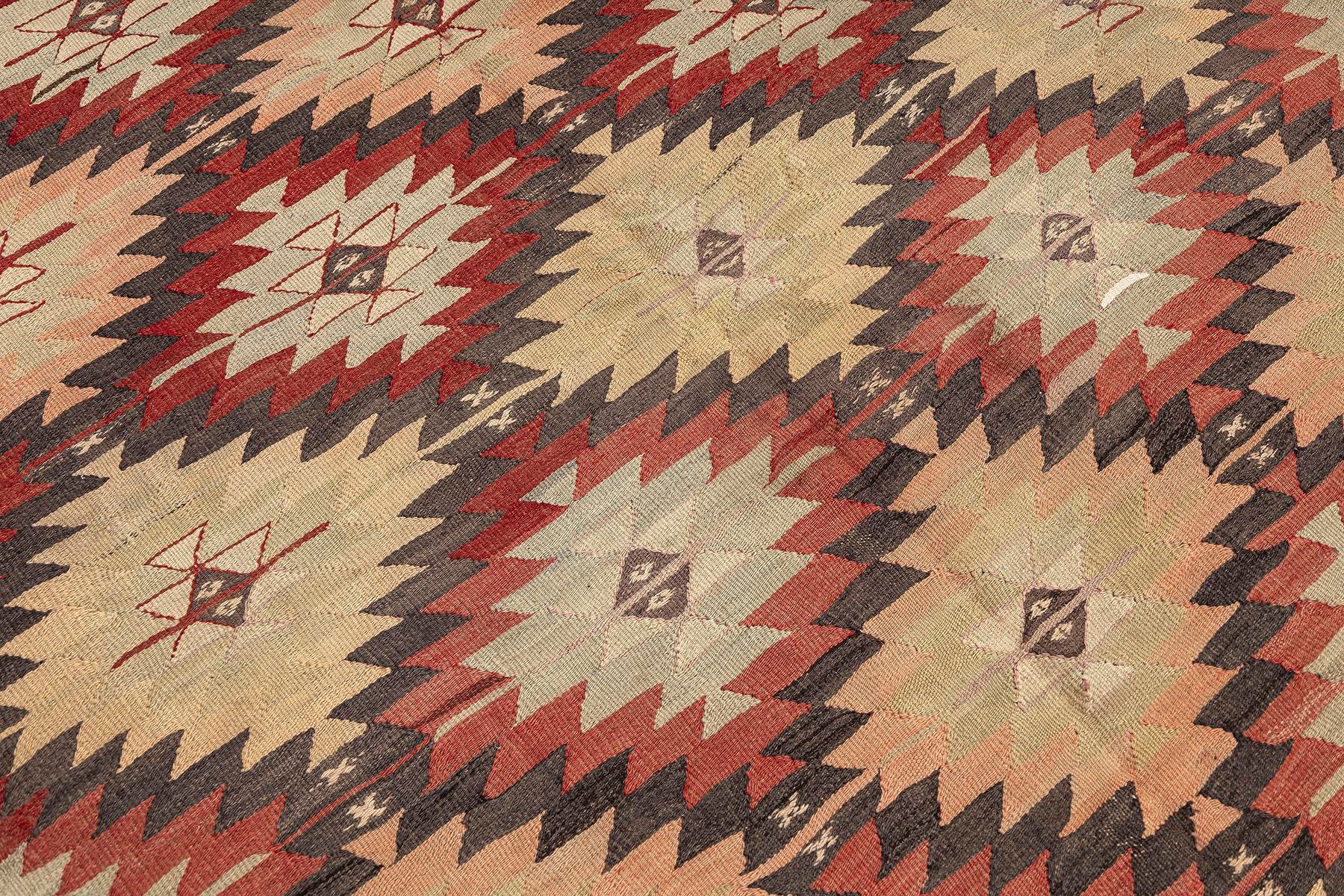 Vintage Handmade Kilim Rugs - Turkey Kilim - It is 100% wool. Artistic and historical rugs. Old handwoven rugs, Vintage kilim rug, Handmade kilim rug, wholesale kilim rugs, Vintage kilim pillows, Handmade cushions, wholesale pillows, 