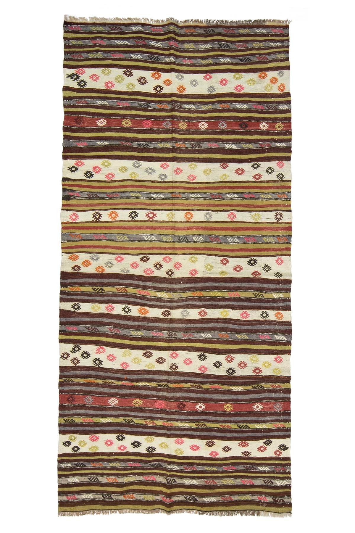 Antalya Kilim Rug (3.8 x 8.2 ft)