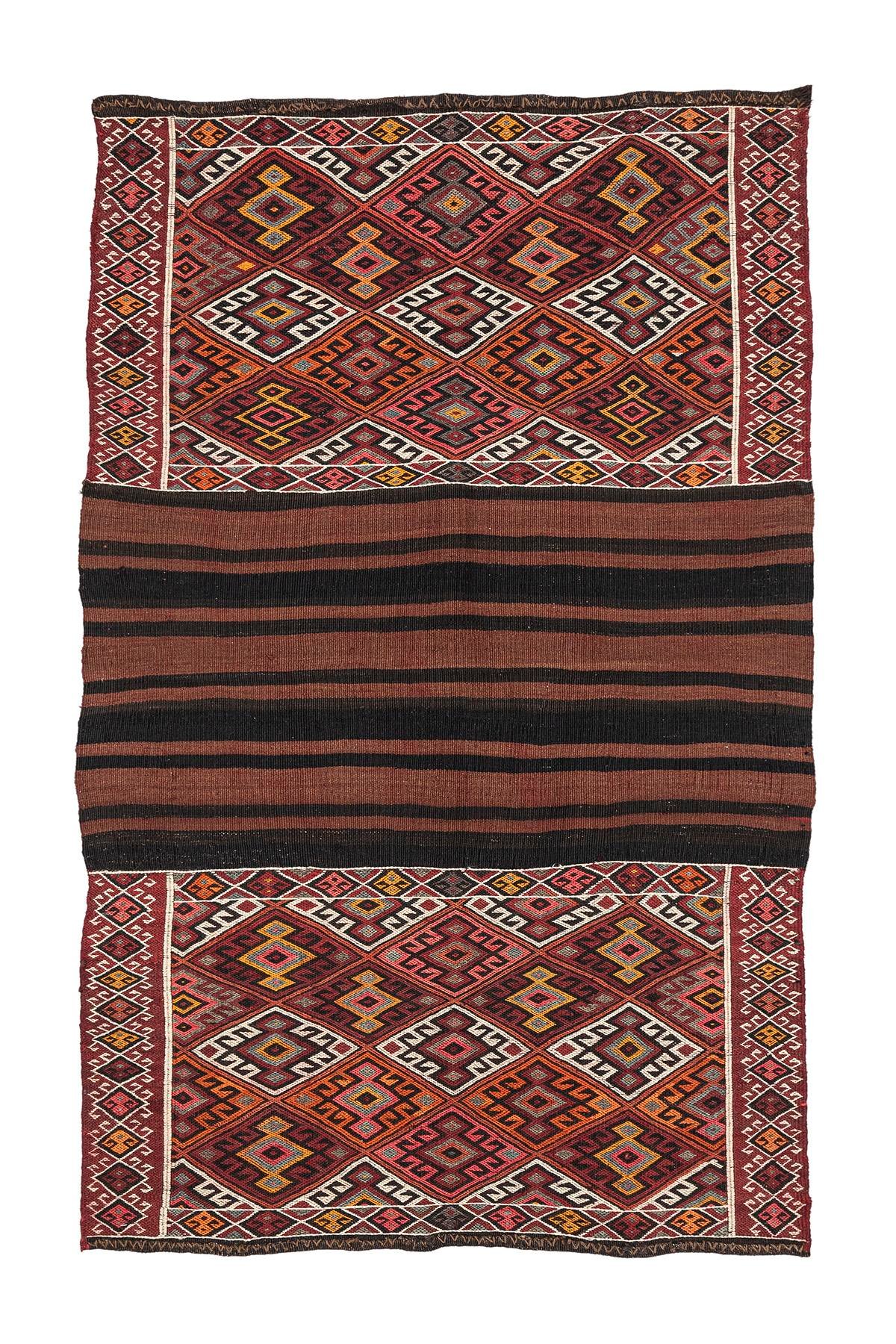 Vintage Handmade Kilim Rugs - Turkey Kilim - It is 100% wool. Artistic and historical rugs. Old handwoven rugs, Vintage kilim rug, Handmade kilim rug, wholesale kilim rugs, Vintage kilim pillows, Handmade cushions, wholesale pillows, 