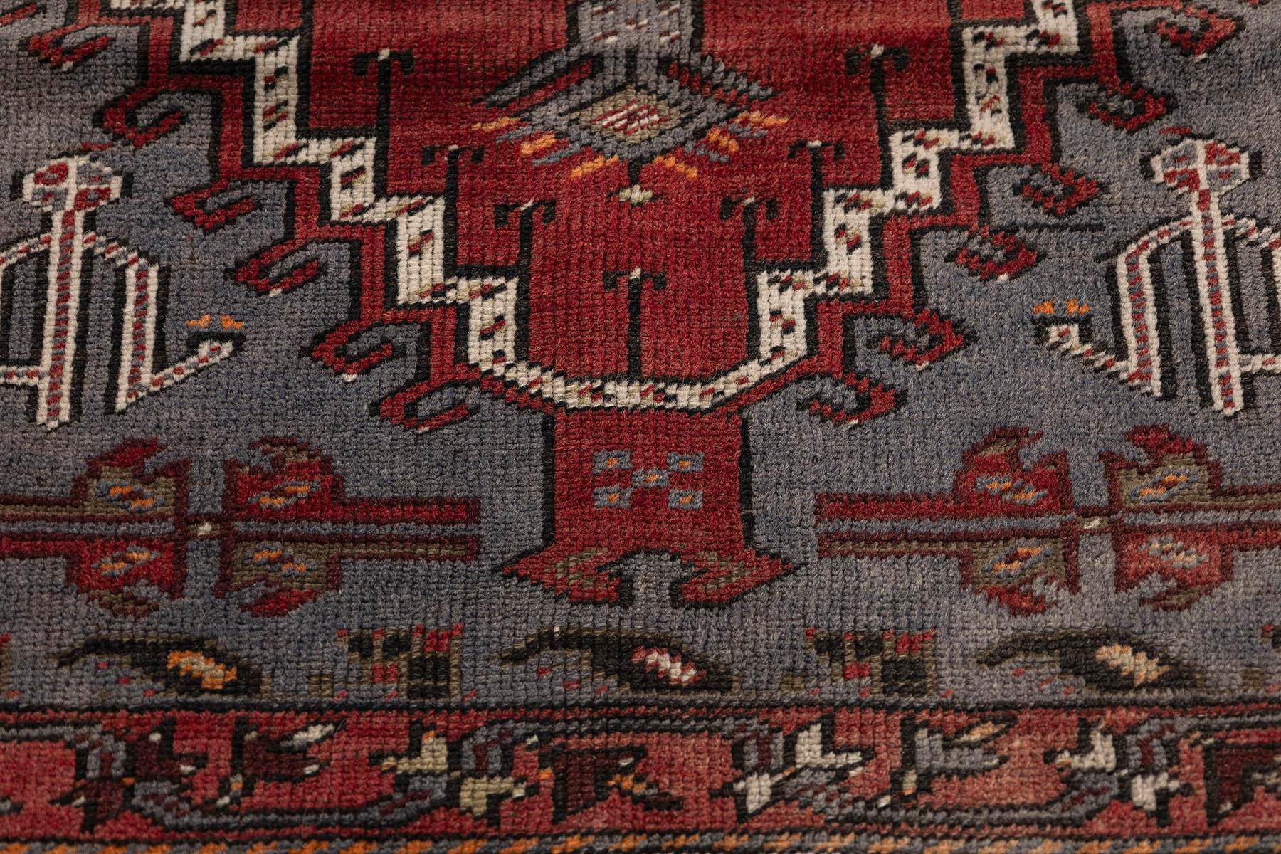 Sivas Kilim Rug (2.5 x 6.6 ft) | KILIM WHOLESALE - Vintage Handmade Pillows - Vintage Handmade Kilim Rugs - It is 100% wool. Artistic and historical rugs. Old handwoven rugs. - Online hand woven rugs and kilim cushions sales. Shipping to all ove