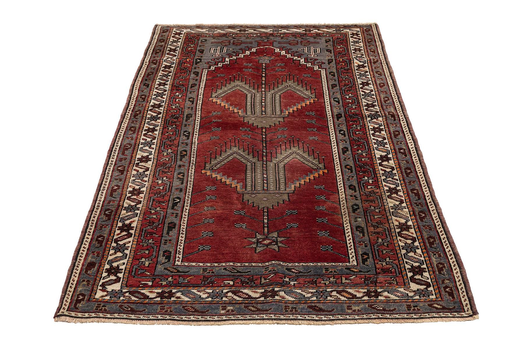 Sivas Kilim Rug (2.5 x 6.6 ft) | KILIM WHOLESALE - Vintage Handmade Pillows - Vintage Handmade Kilim Rugs - It is 100% wool. Artistic and historical rugs. Old handwoven rugs. - Online hand woven rugs and kilim cushions sales. Shipping to all ove