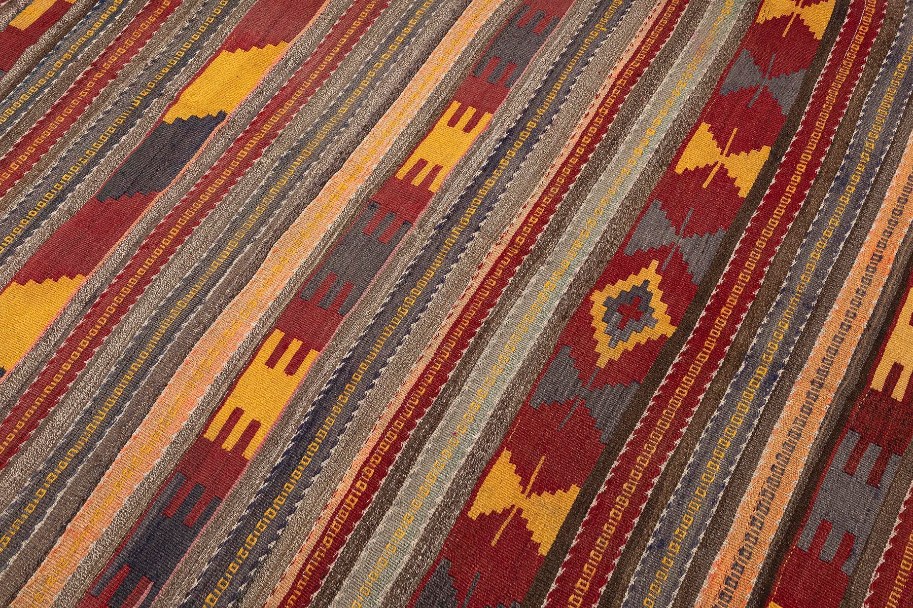 Vintage Handmade Kilim Rugs - Turkey Kilim - It is 100% wool. Artistic and historical rugs. Old handwoven rugs, Vintage kilim rug, Handmade kilim rug, wholesale kilim rugs, Vintage kilim pillows, Handmade cushions, wholesale pillows, 