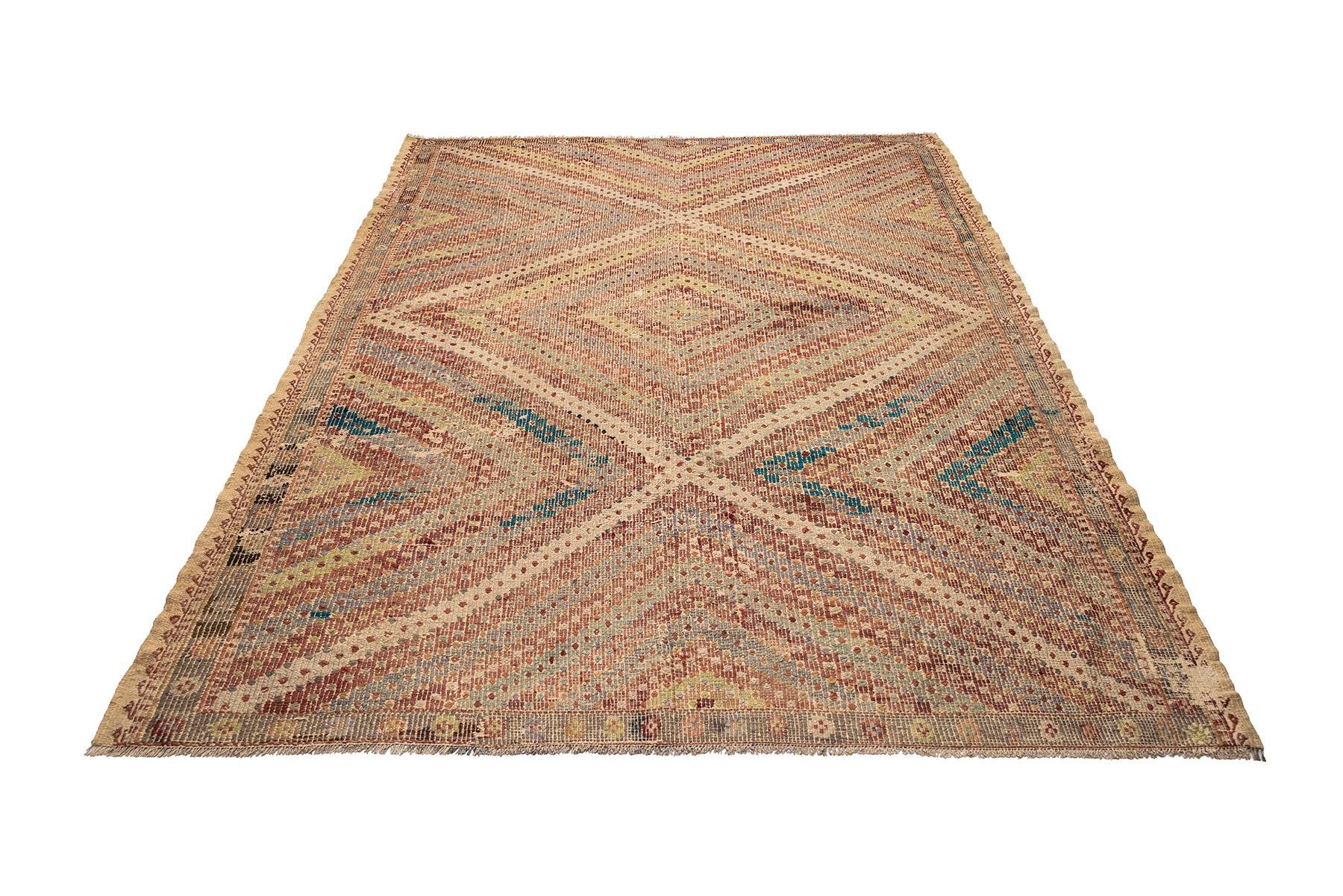 Vintage Handmade Kilim Rugs - Turkey Kilim - It is 100% wool. Artistic and historical rugs. Old handwoven rugs, Vintage kilim rug, Handmade kilim rug, wholesale kilim rugs, Vintage kilim pillows, Handmade cushions, wholesale pillows, 