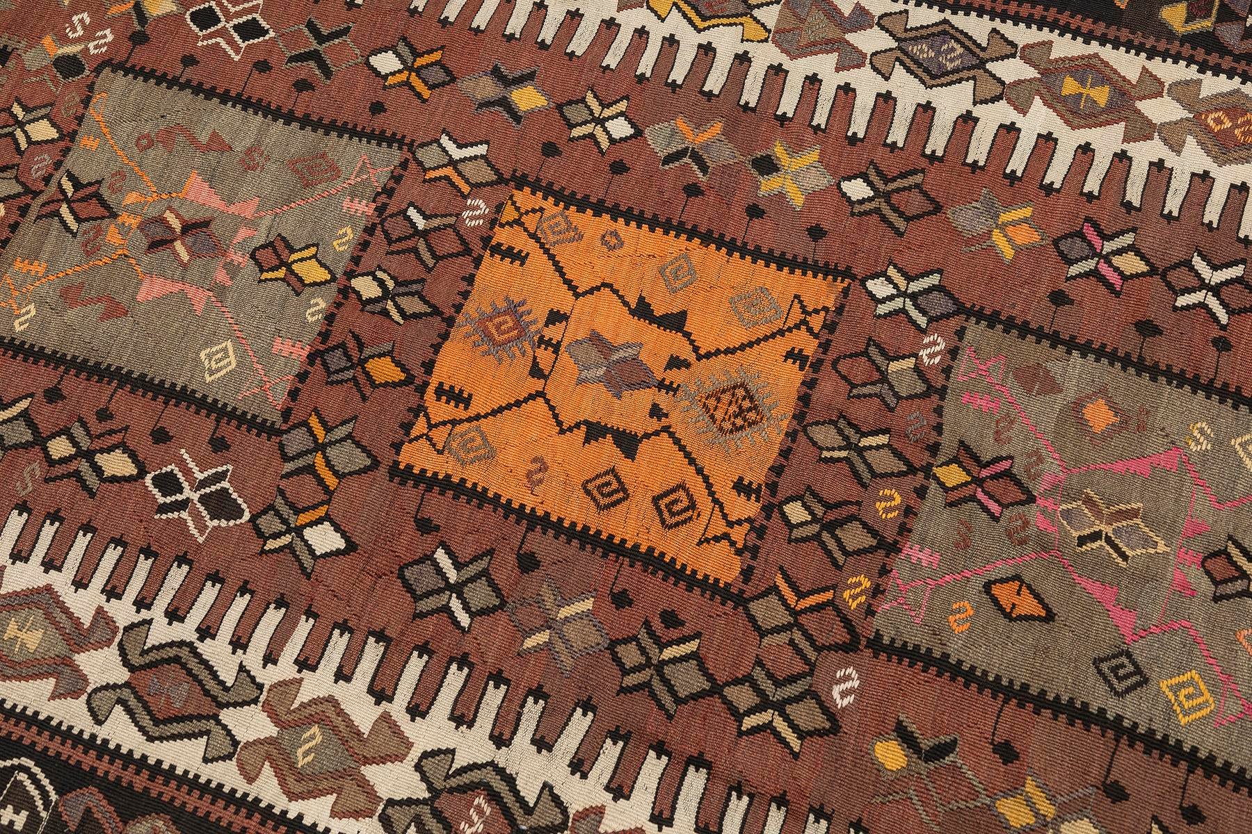 Vintage Handmade Kilim Rugs - Turkey Kilim - It is 100% wool. Artistic and historical rugs. Old handwoven rugs, Vintage kilim rug, Handmade kilim rug, wholesale kilim rugs, Vintage kilim pillows, Handmade cushions, wholesale pillows, 