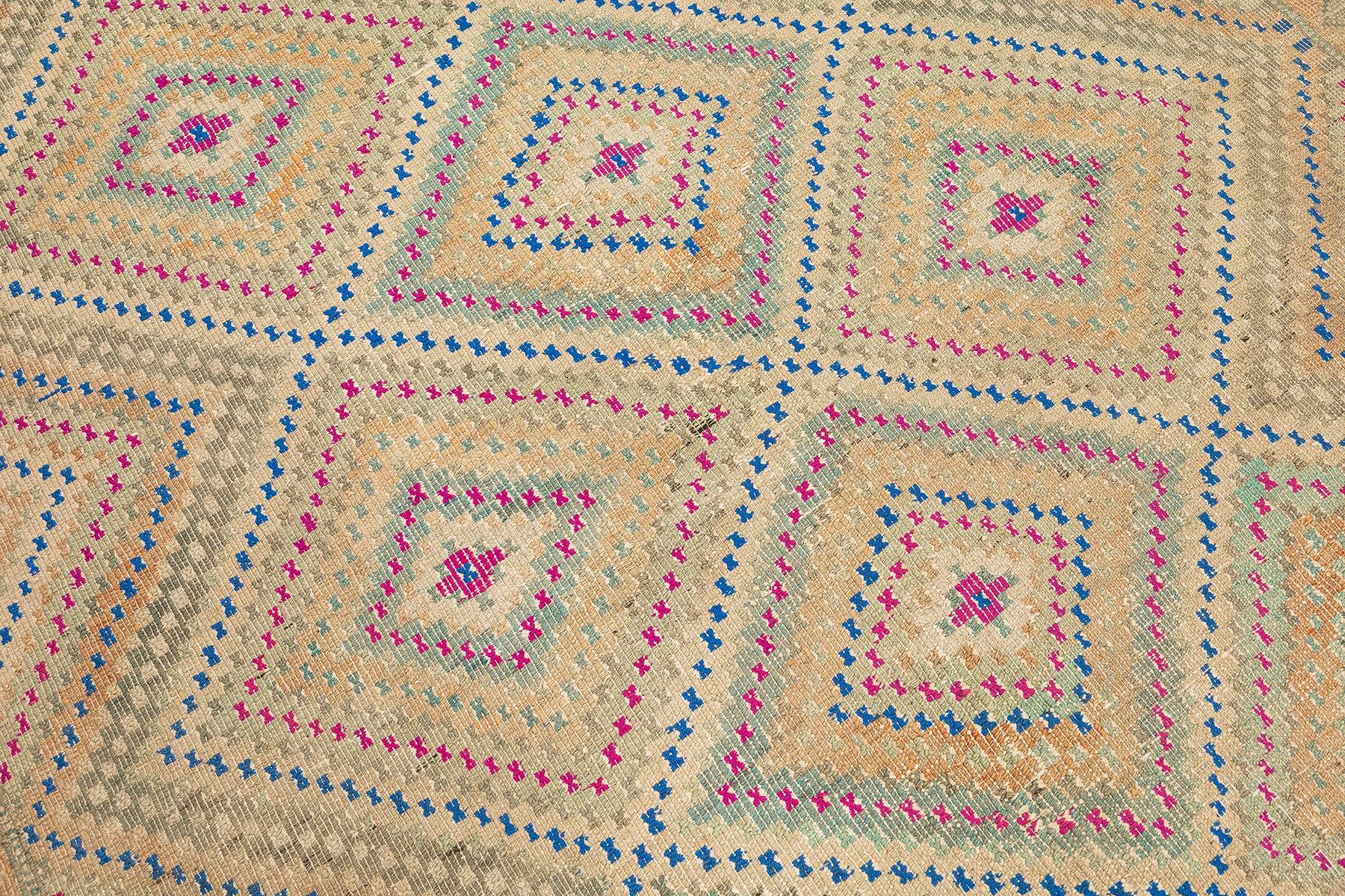 Vintage Handmade Kilim Rugs - Turkey Kilim - It is 100% wool. Artistic and historical rugs. Old handwoven rugs, Vintage kilim rug, Handmade kilim rug, wholesale kilim rugs, Vintage kilim pillows, Handmade cushions, wholesale pillows, 