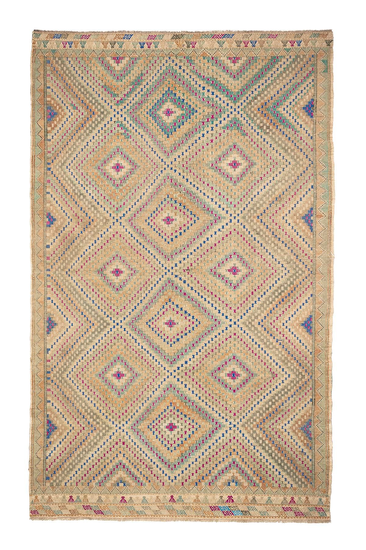 Vintage Handmade Kilim Rugs - Turkey Kilim - It is 100% wool. Artistic and historical rugs. Old handwoven rugs, Vintage kilim rug, Handmade kilim rug, wholesale kilim rugs, Vintage kilim pillows, Handmade cushions, wholesale pillows, 