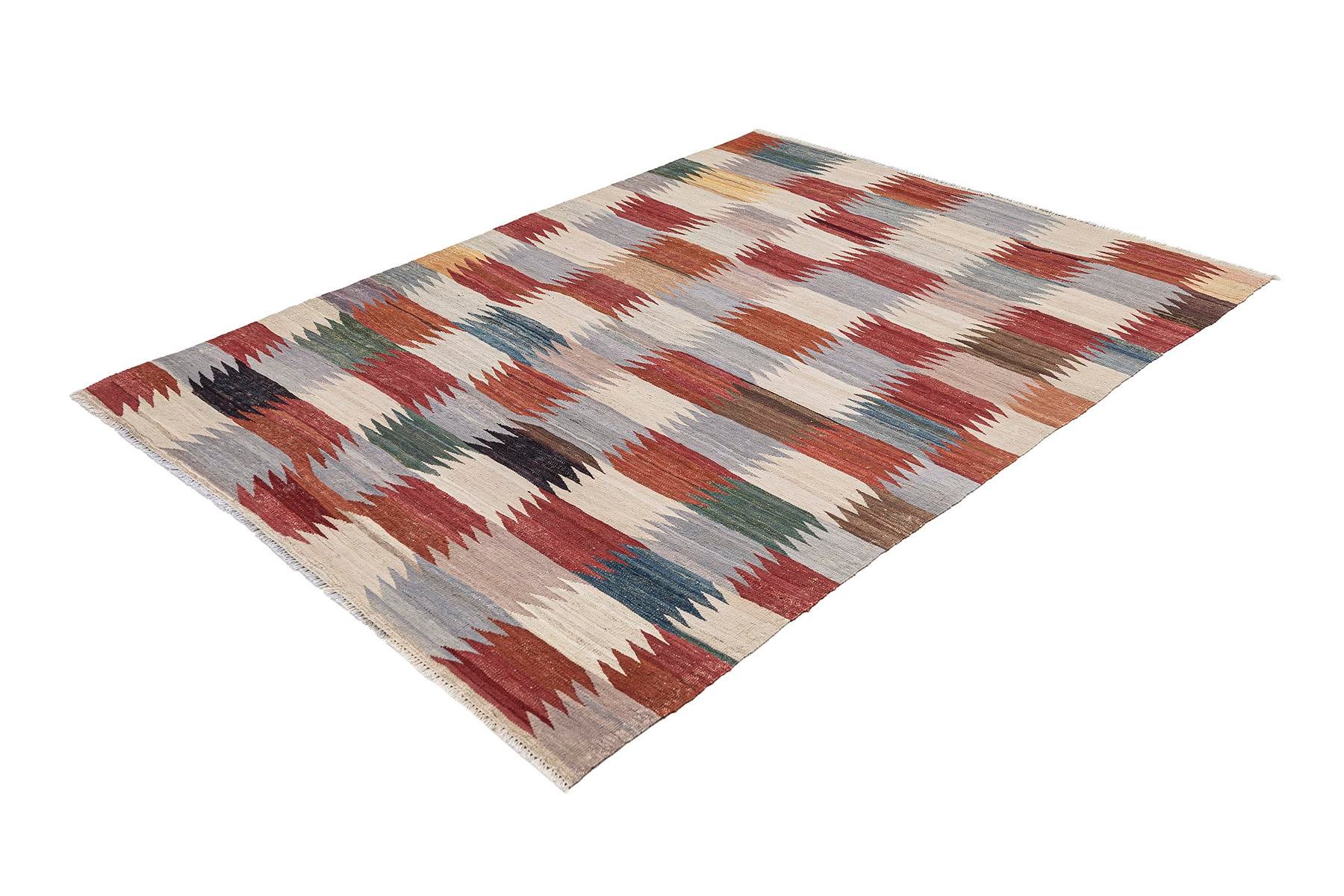 Kilim Rug (4.8 x 6.7 ft) | KILIM WHOLESALE - Vintage Handmade Pillows - Vintage Handmade Kilim Rugs - It is 100% wool. Artistic and historical rugs. Old handwoven rugs. - Online hand woven rugs and kilim cushions sales. Shipping to all over the 