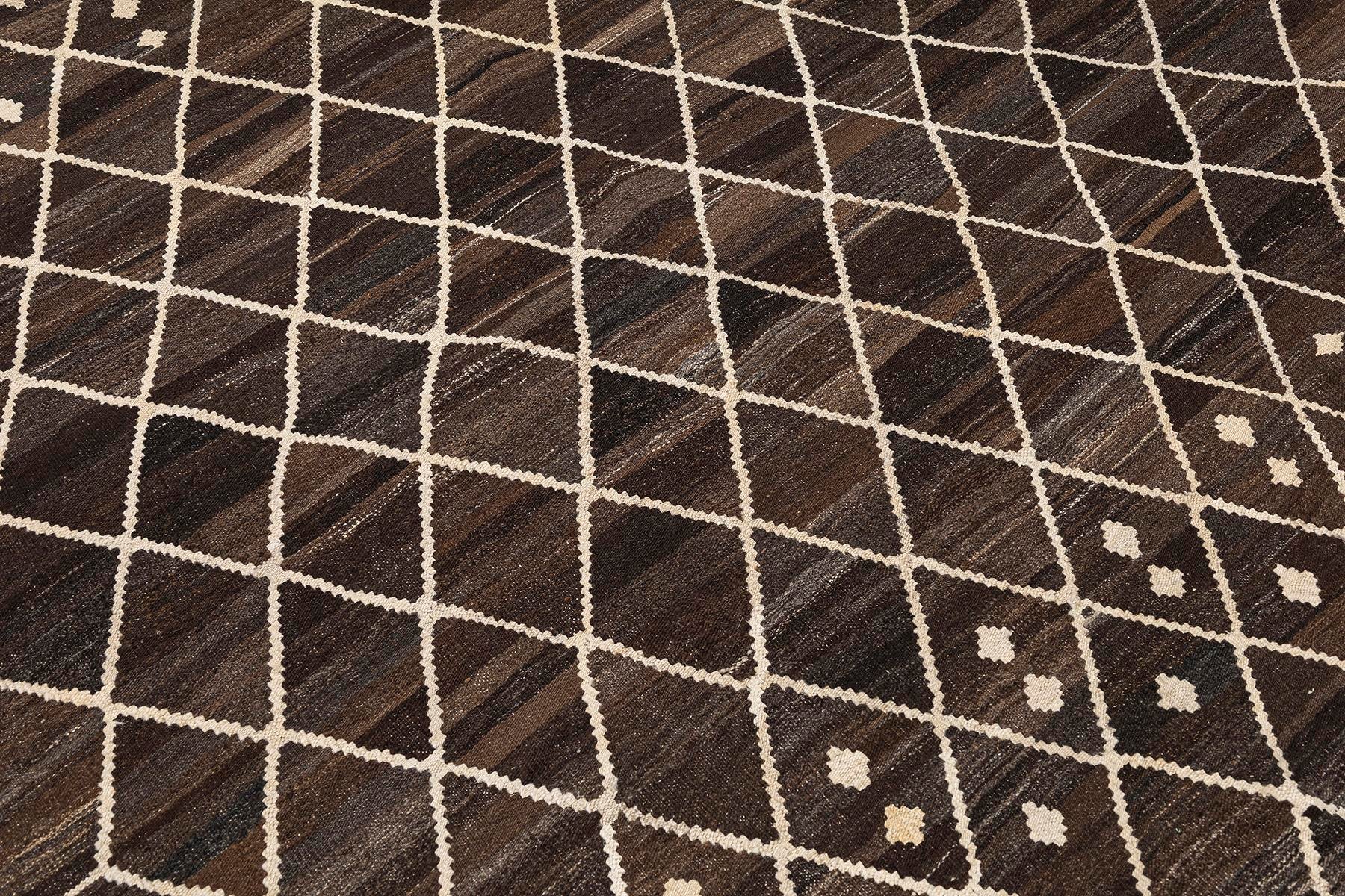 Kilim Rug (4.8 x 6.7 ft) | KILIM WHOLESALE - Vintage Handmade Pillows - Vintage Handmade Kilim Rugs - It is 100% wool. Artistic and historical rugs. Old handwoven rugs. - Online hand woven rugs and kilim cushions sales. Shipping to all over the 