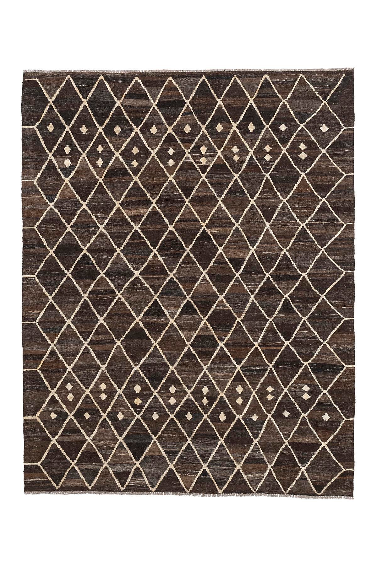 Kilim Rug (4.8 x 6.7 ft) | KILIM WHOLESALE - Vintage Handmade Pillows - Vintage Handmade Kilim Rugs - It is 100% wool. Artistic and historical rugs. Old handwoven rugs. - Online hand woven rugs and kilim cushions sales. Shipping to all over the 