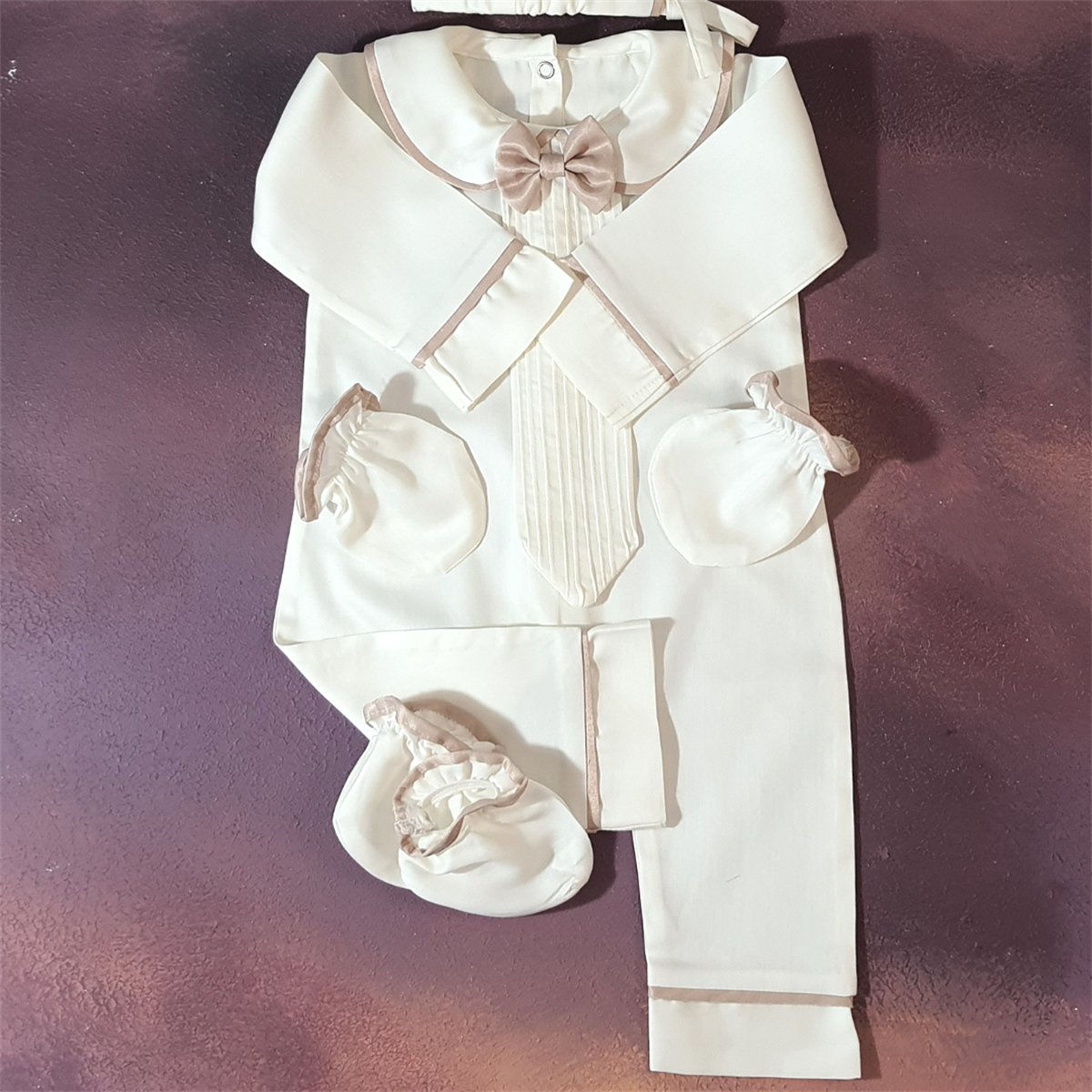 Erkek Bebek Mevlüt Kıyafeti Takım Set