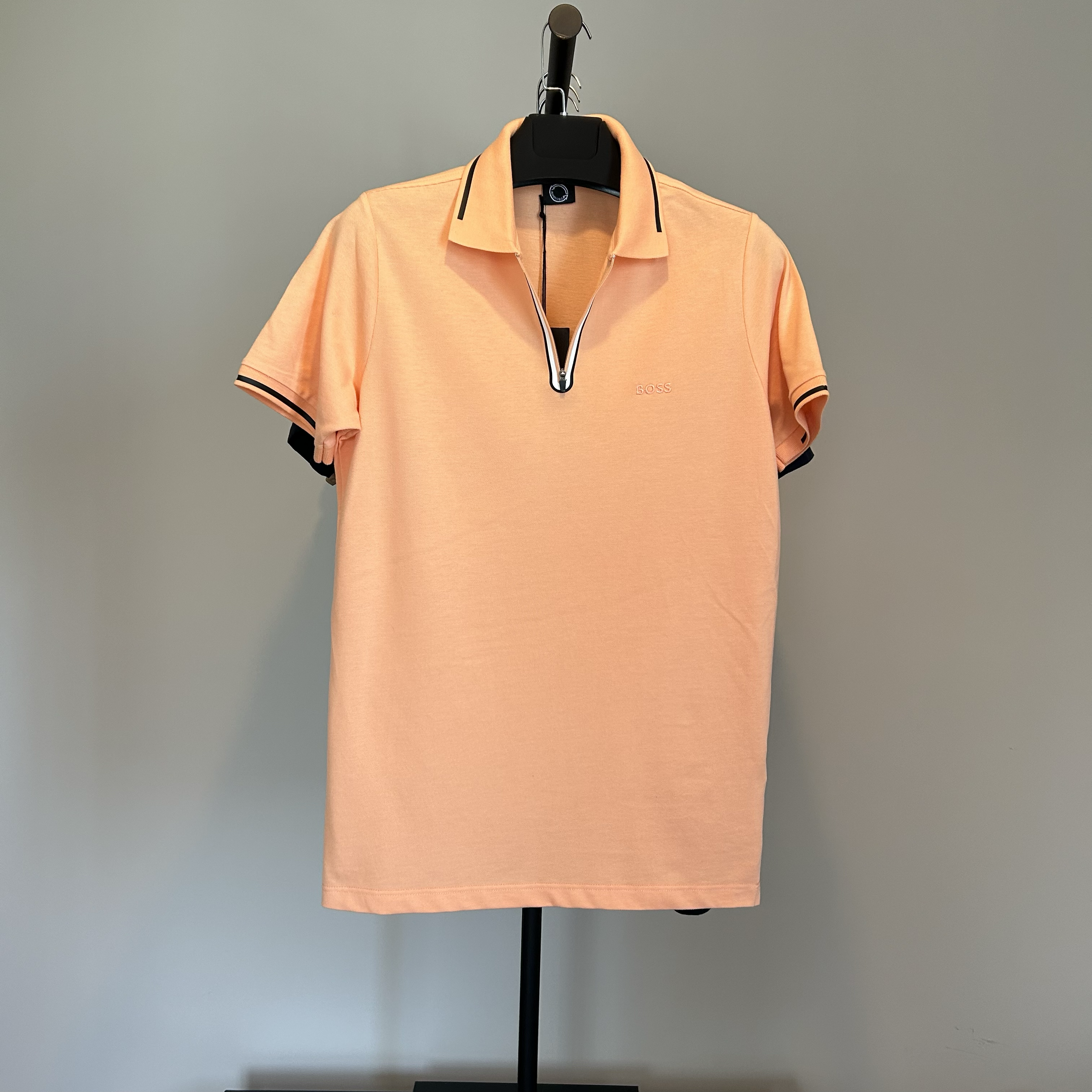 Erkek Polo Yaka Turuncu T-shirt 