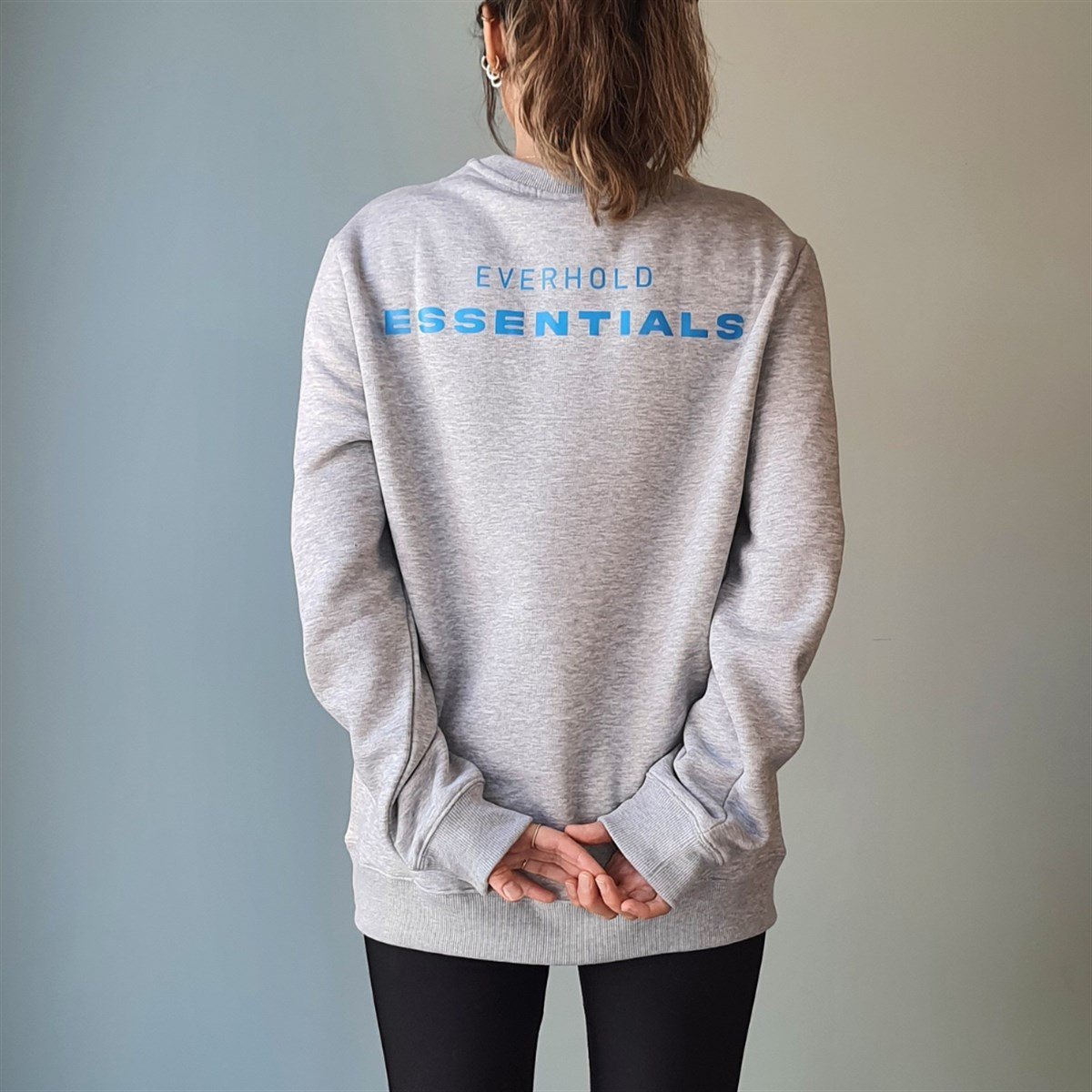 Gri Basic Unisex Sweatshirt