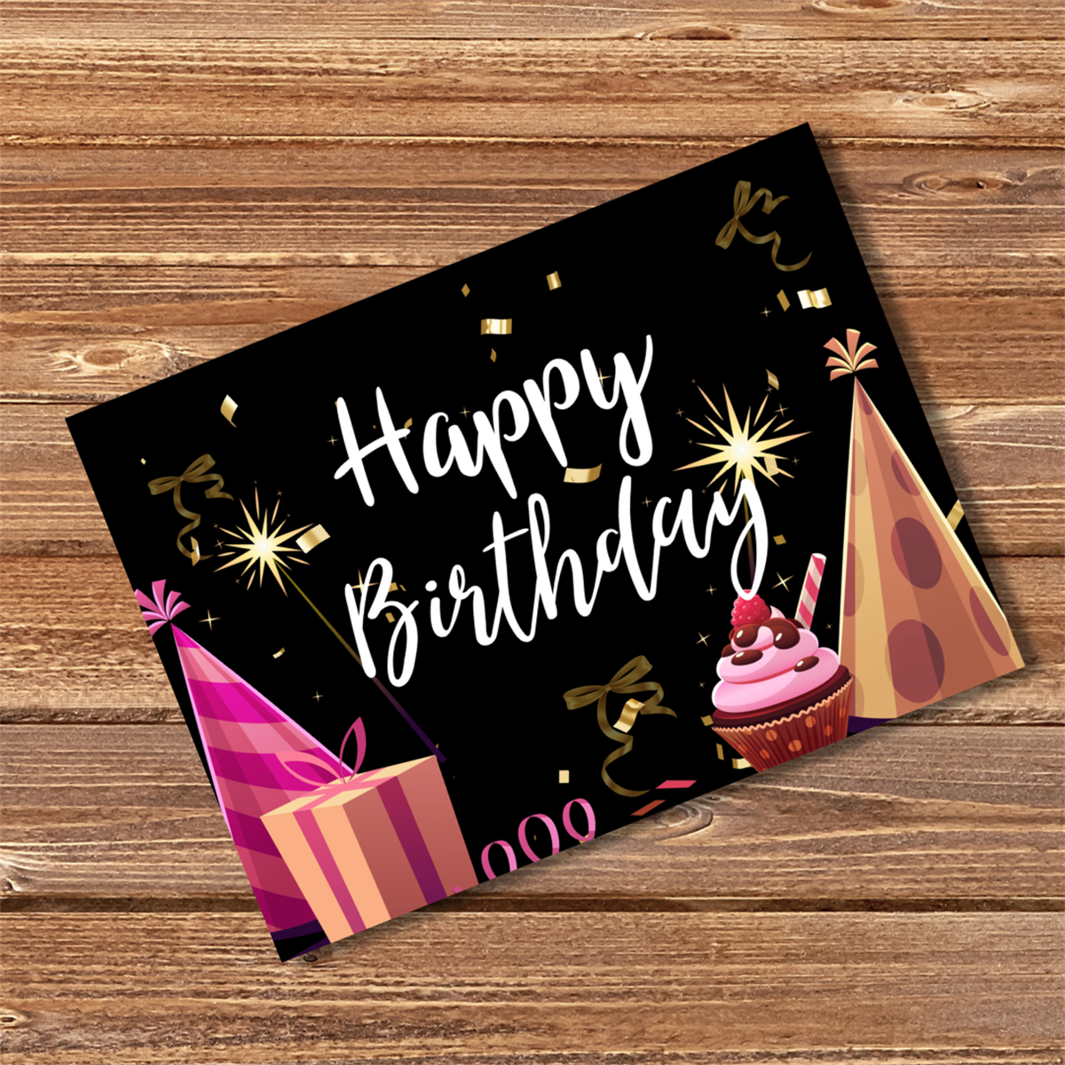 Happy Birthday Doğum Günü Kutlama Kartı