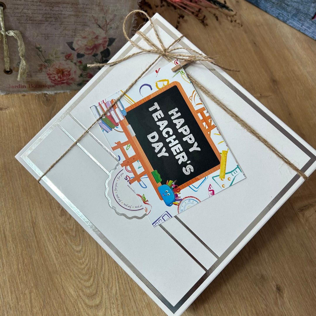 Happy Teacher's Day Öğretmenler Günü Hediyesi Çikolata