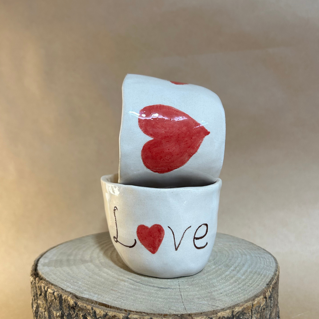 Love Seramik Fincan Takımı