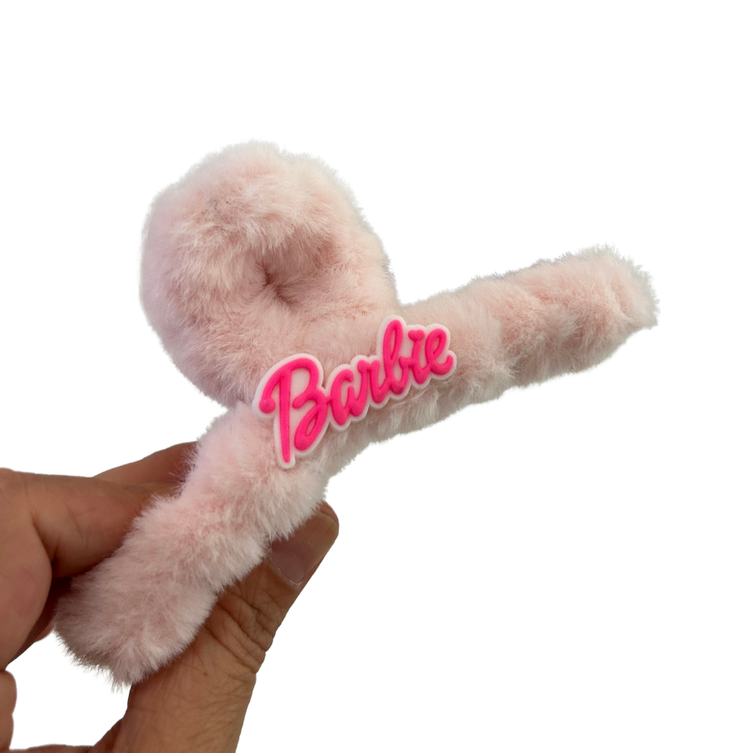 Peluş Soft Pembe Barbie Toka 