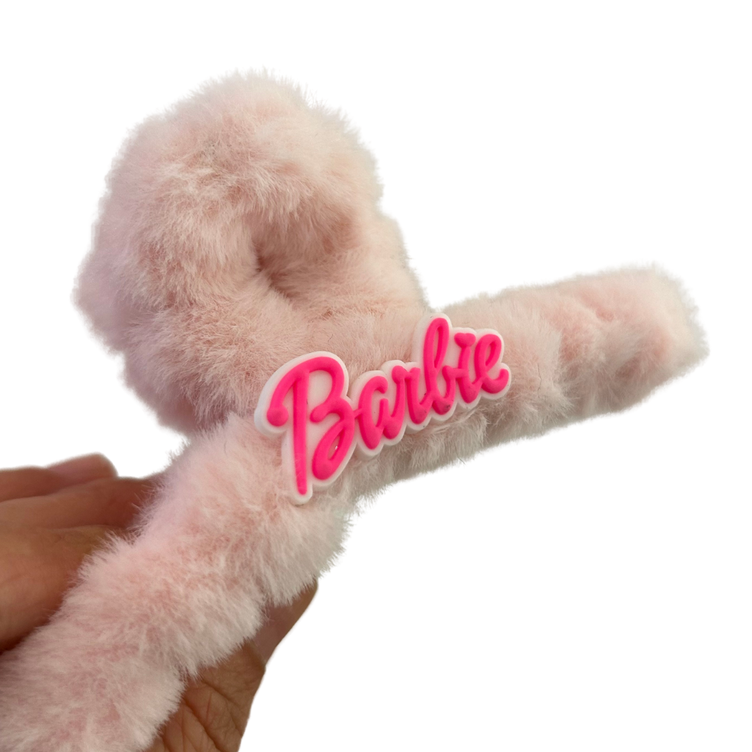 Peluş Soft Pembe Barbie Toka 