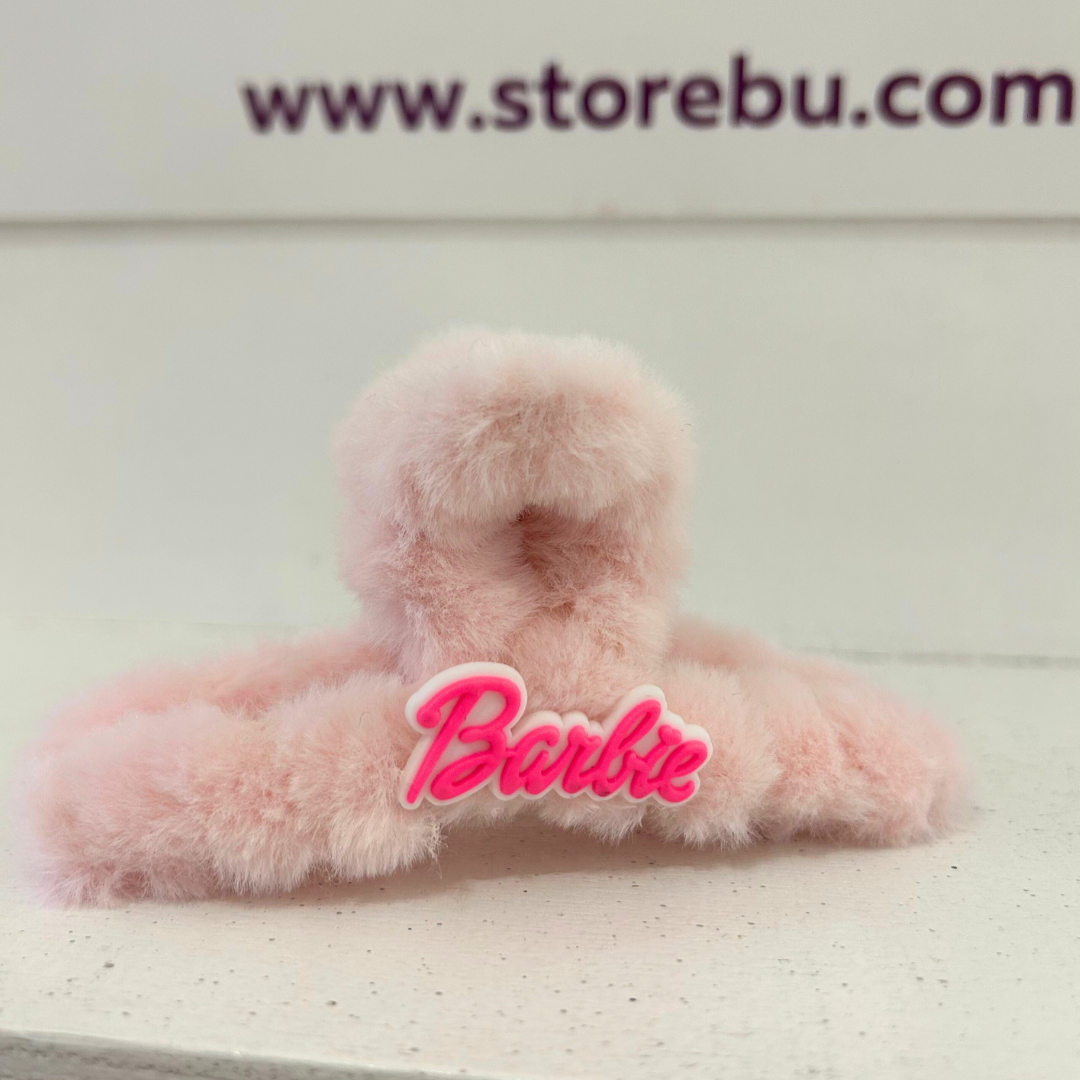 Peluş Soft Pembe Barbie Toka 
