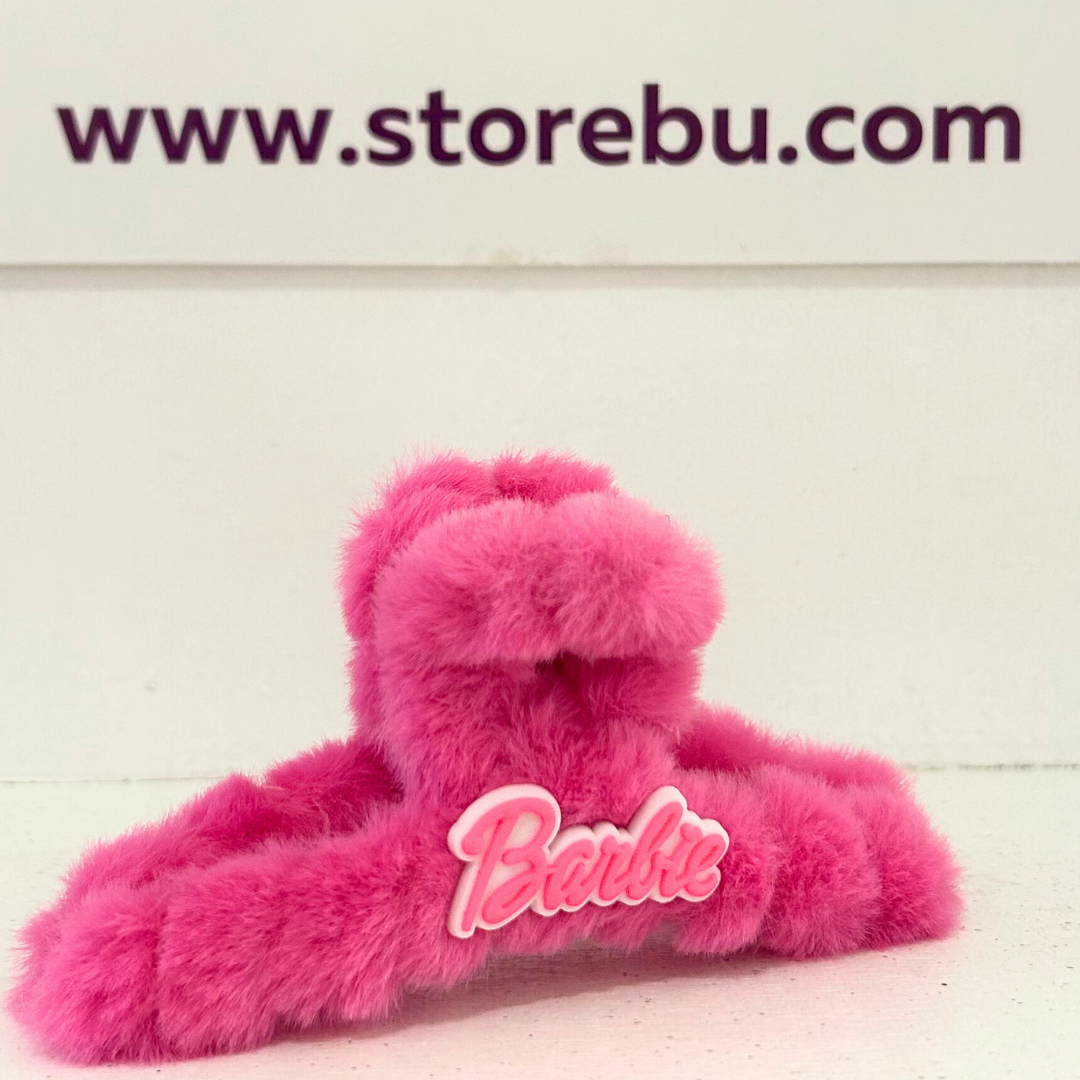 Peluş Soft Pembe Barbie Toka 