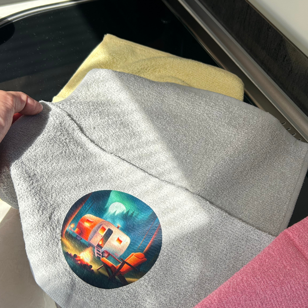 Renkli Havlu Seti Mini Karavan Mutfak Banyo El Havlusu 