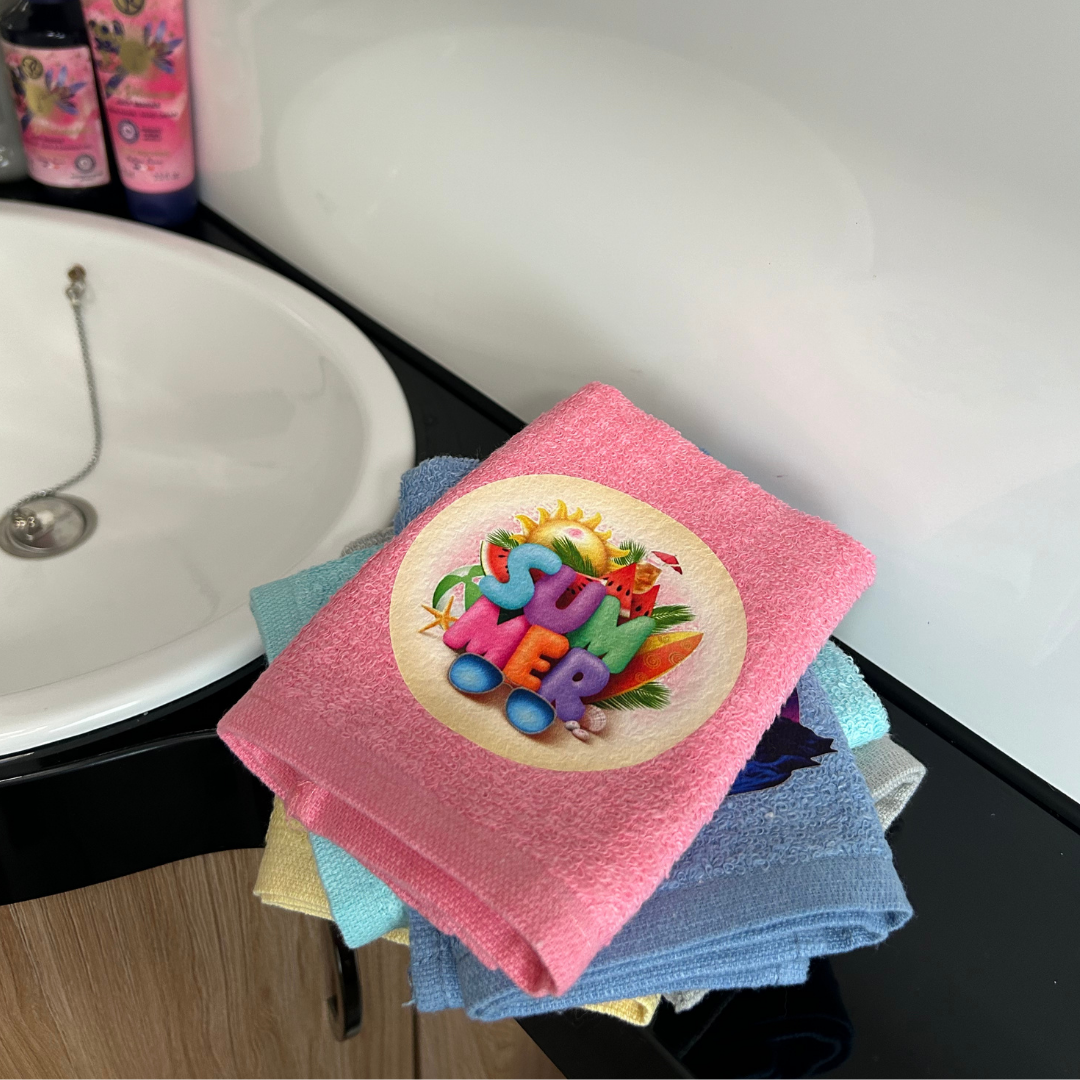 Renkli Mutfak Banyo El Havlusu Karavan Havlu Seti