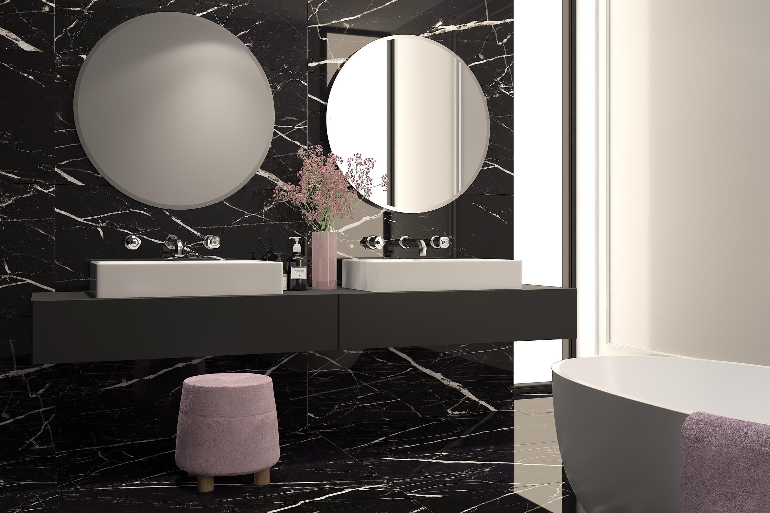 60X120 BLACK MARBLE FULL LAPPATO