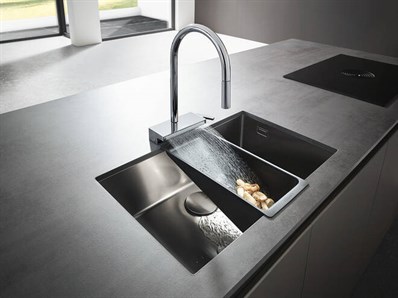 Aquno Select M81 Tek Kollu Eviye Bataryası 170 Çekilebilir El Duşu