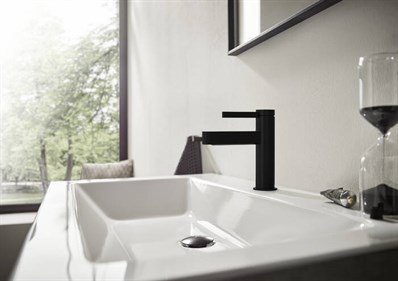 Finoris Tek Kollu Lavabo Bataryası Siyah