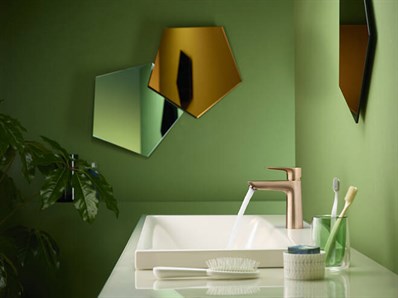 TALİS E TEK KOLLU LAVABO BATARYASI MAT ALTIN
