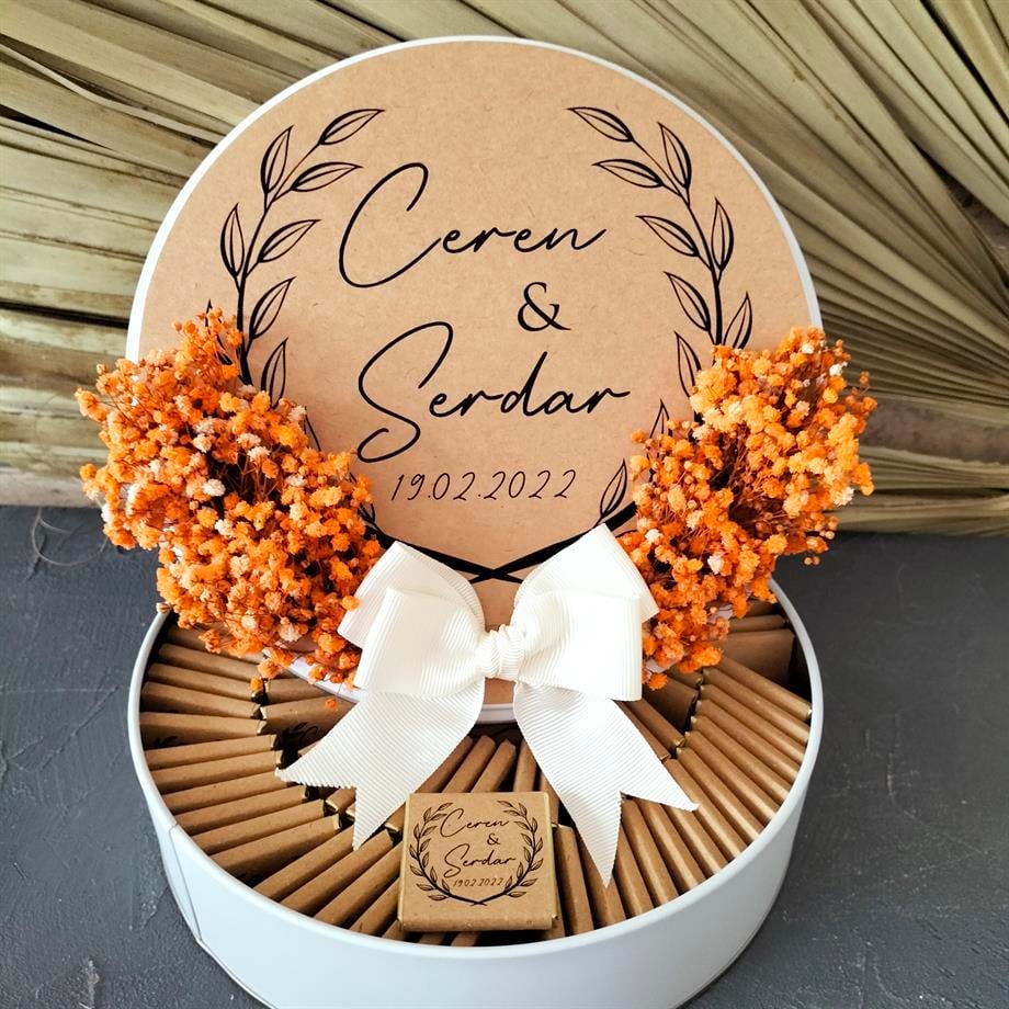 Metal Kutulu Nişan Çikolatası