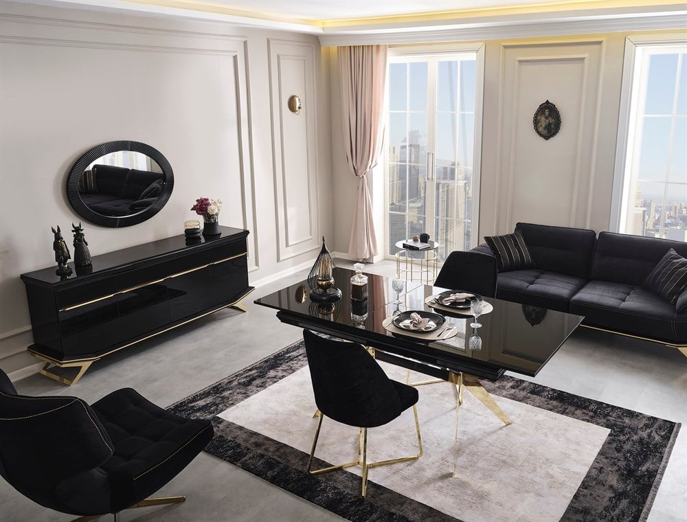 Masarati Gold Yemek Odası
