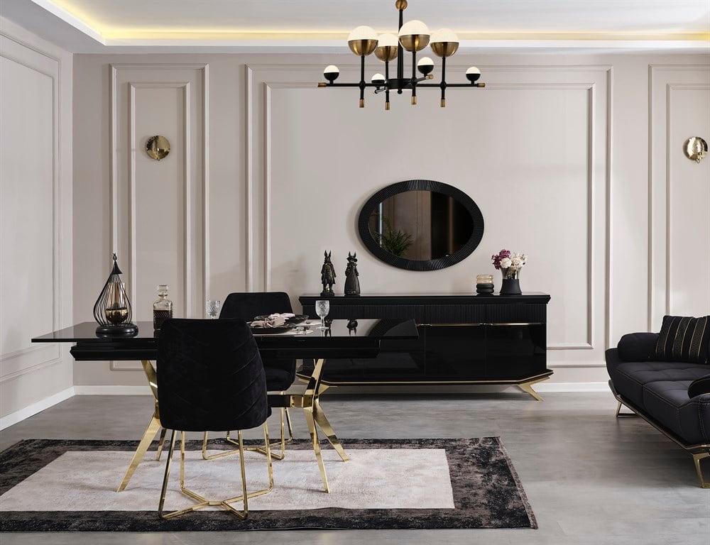 Masarati Gold Yemek Odası