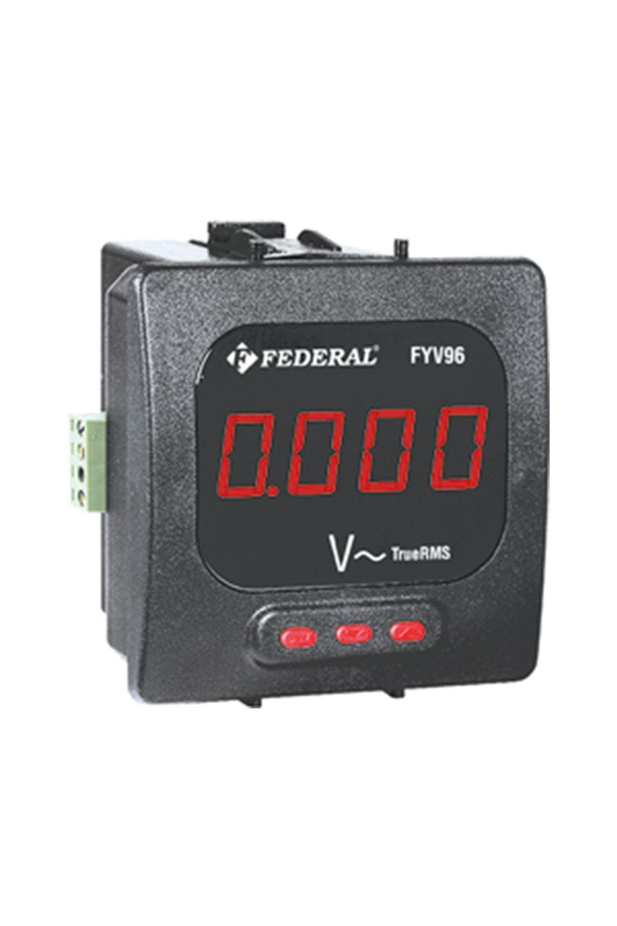 Digital Voltmetre; 500V; FYV96; (96x96)mm   