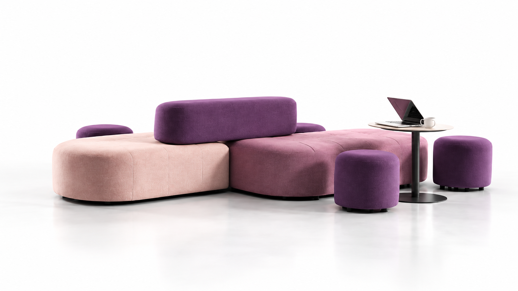 Ada Lounge Modüler Bekleme Koltuğu ve Lobi Oturma Grubu