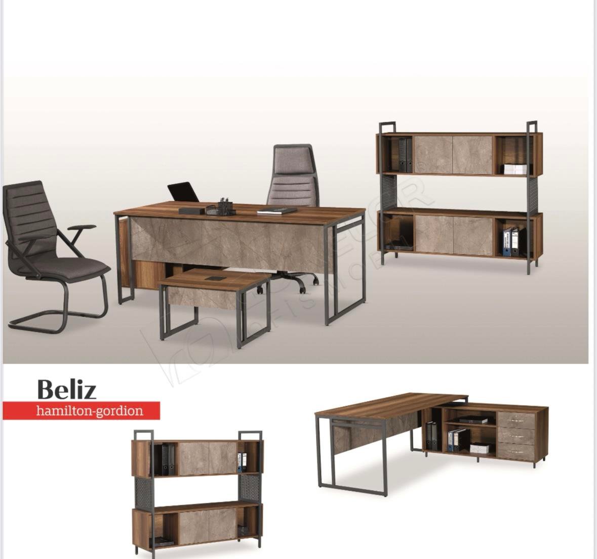 Beliz Premium Yönetici Masa Takımı