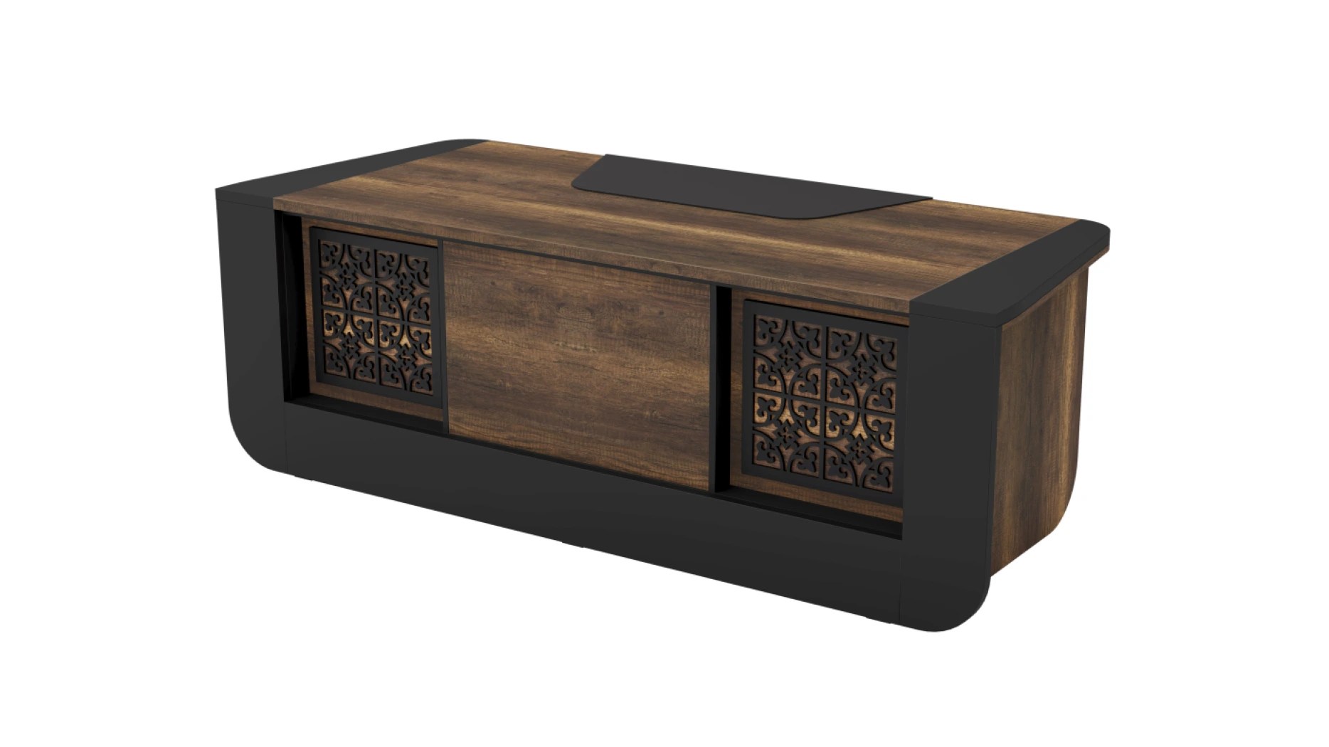 Endülüs Yönetici Takımı | 220 cm Premium Makam Masa Takımı