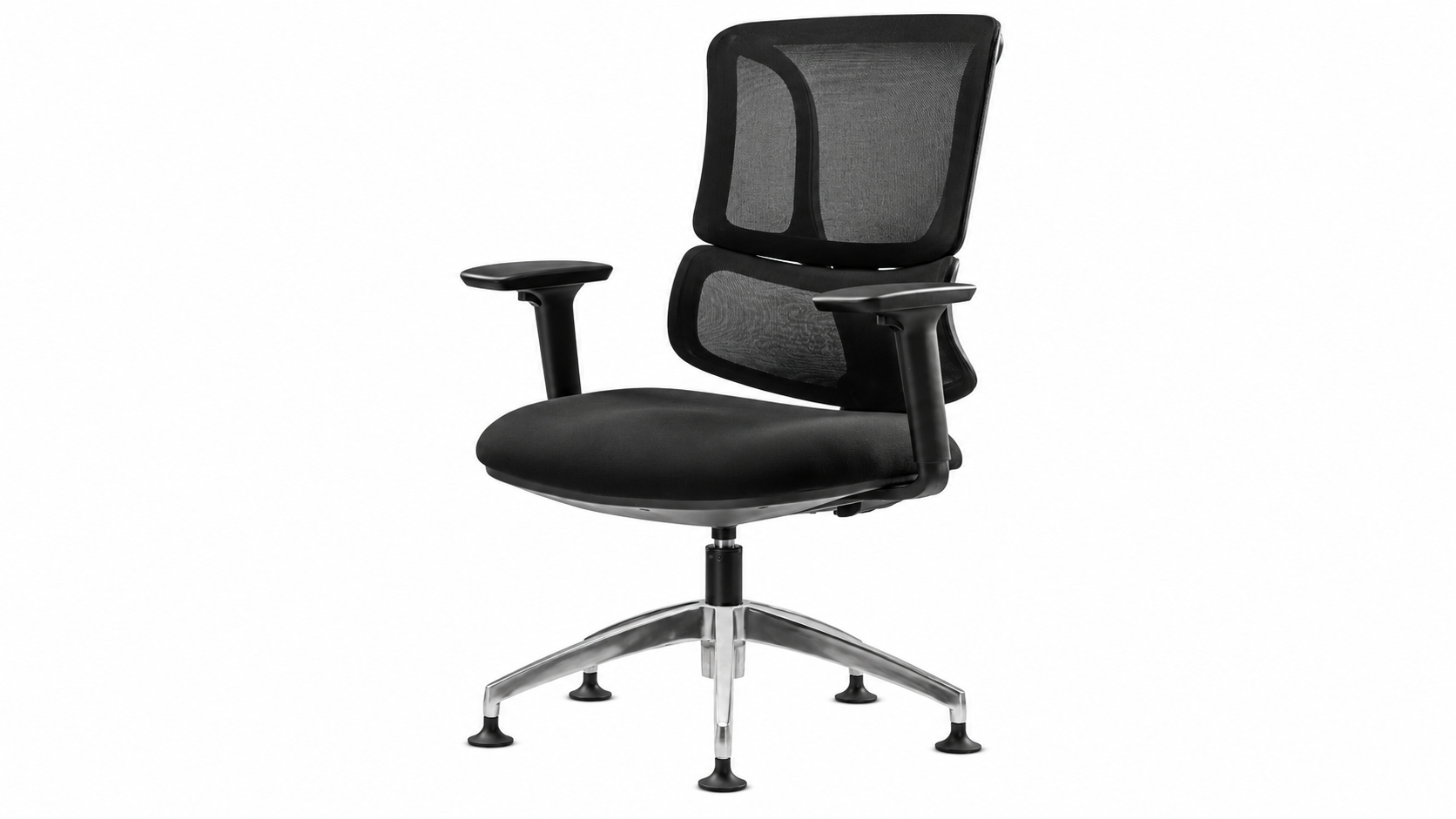 Fank 1 Misafir Koltuğu – Konum Koruyuculu, 3D Kolçaklı, Alüminyum Ayaklı Ergonomik Ofis Koltuğu