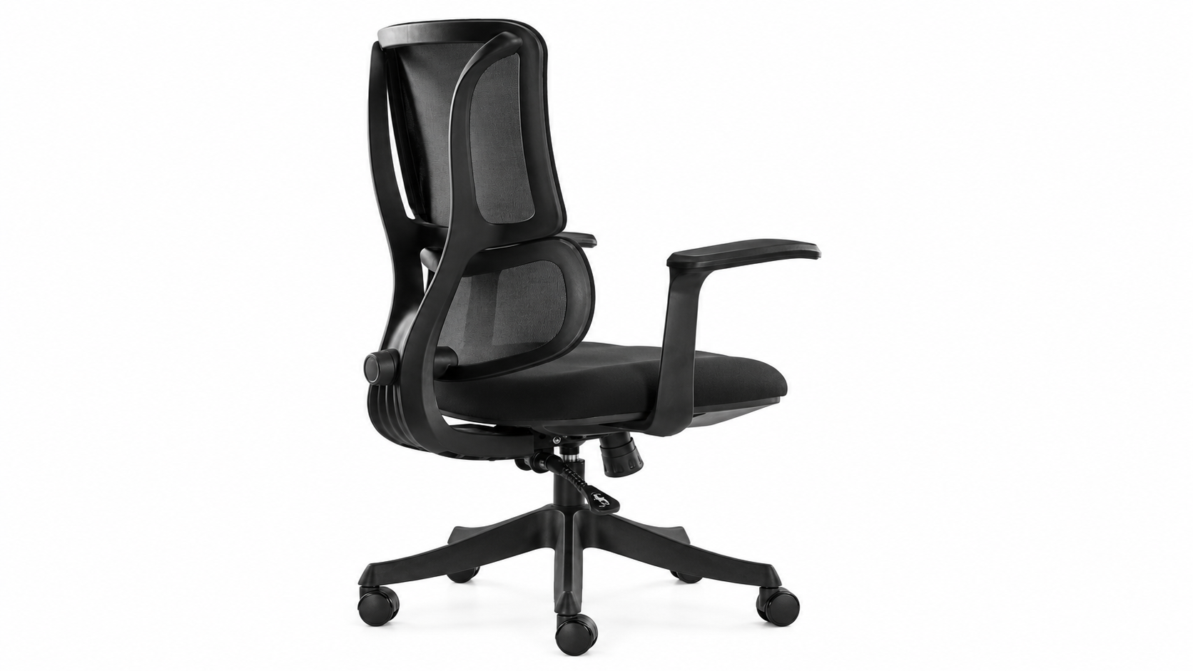 Fank 3 Çalışma Koltuğu | Ergonomik Fileli Sırt, Sabit Kol, Çift Kollu Mekanizma, Plastik Ayak