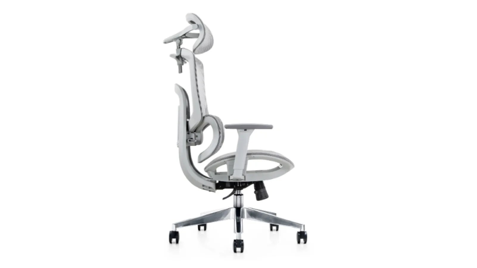 Genova İthal Premium Gri Koltuk | Ergonomik Fileli Yönetici Koltuğu