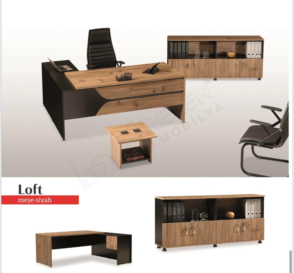 Loft Çalışma Masa Takımı