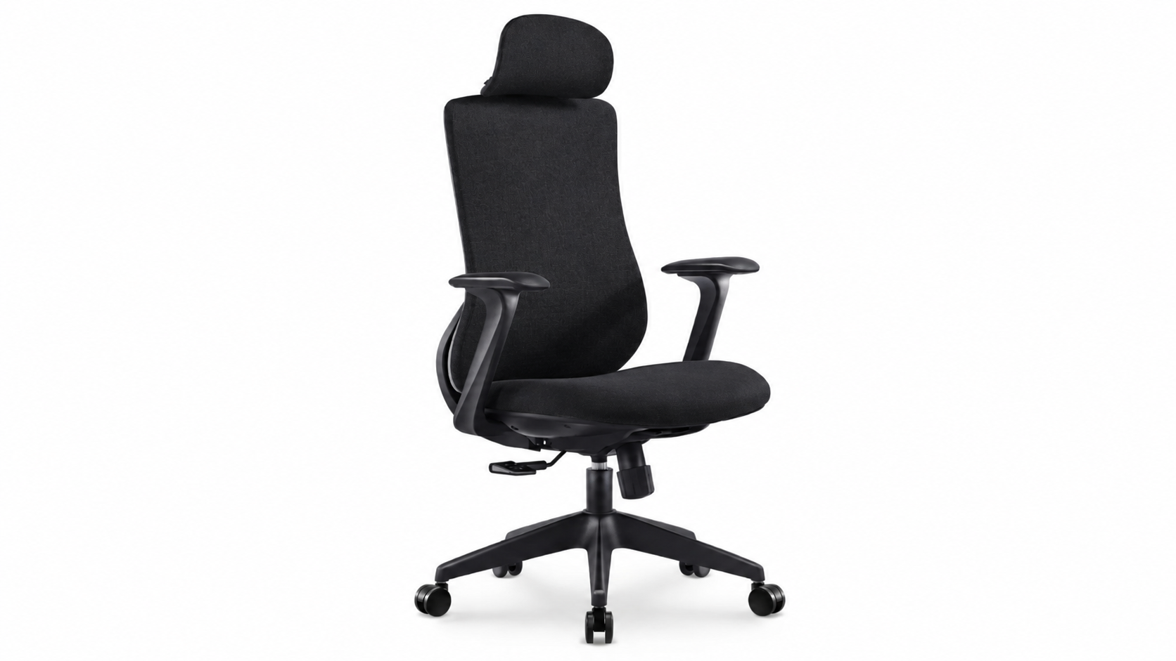 Lucca İthal Ergonomik Yönetici Koltuğu | Siyah Gövde & Gri Kumaş