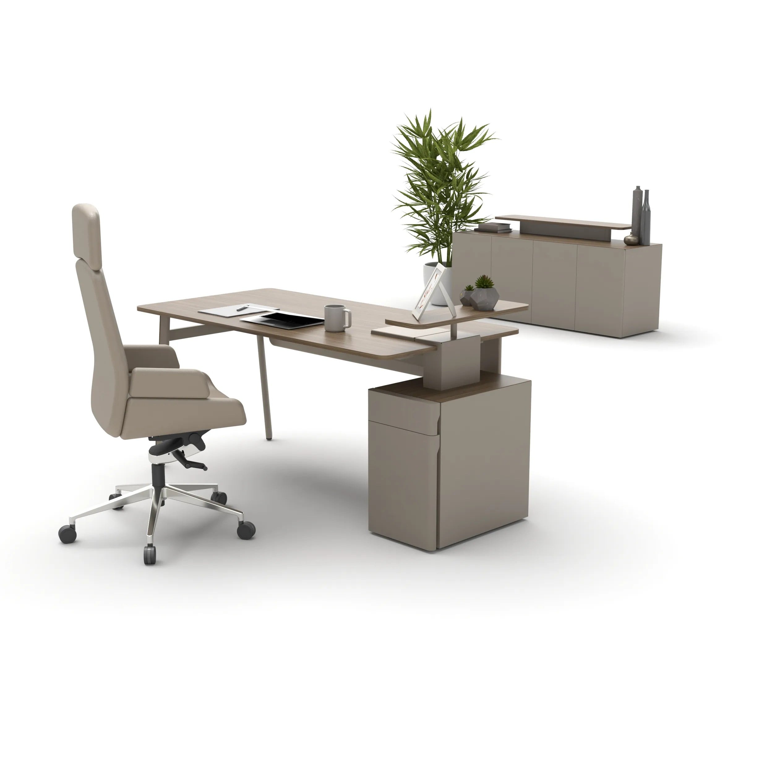 Pros Ara Yönetici Takımı | Modern ve Minimalist Yönetici Ofis Mobilyası