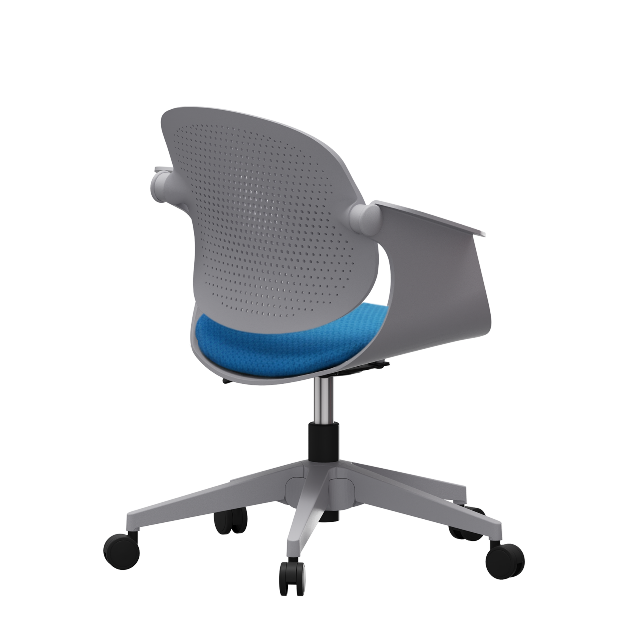Sisa Modern Çalışma Koltuğu | Ergonomik, Tekerlekli, Renk Seçenekli Ofis Sandalyesi - Mavi