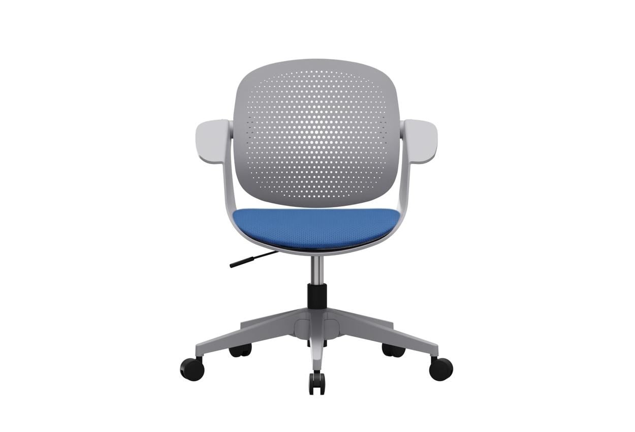 Sisa Modern Çalışma Koltuğu | Ergonomik, Tekerlekli, Renk Seçenekli Ofis Sandalyesi - Mavi